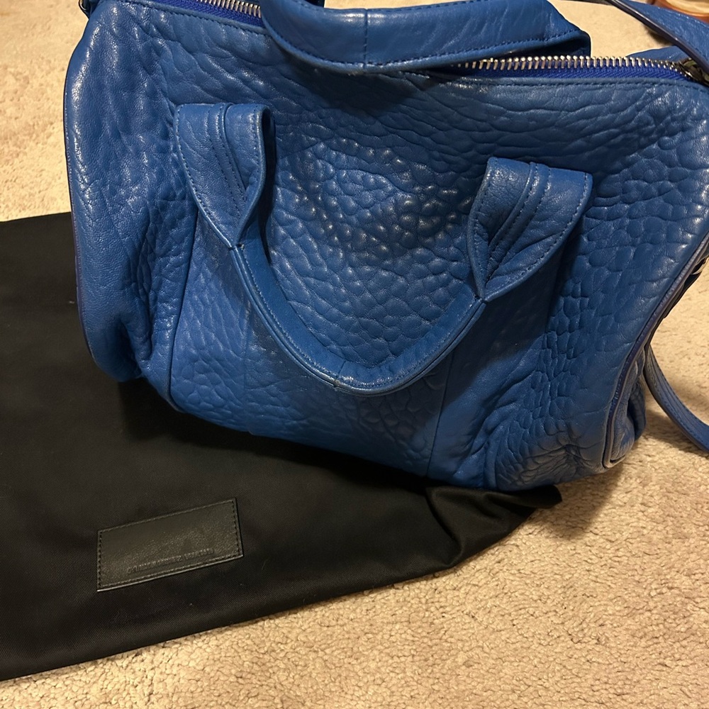 Alexander Wang Vibrant Blue Rocco Satchel